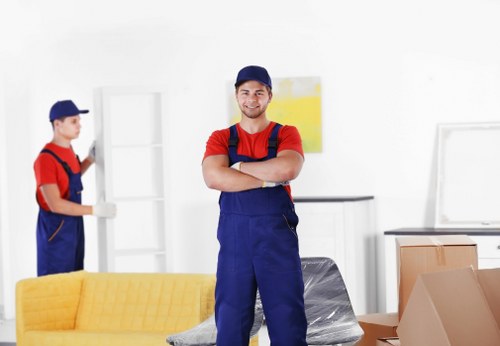 Commercial removal van support for local business moves