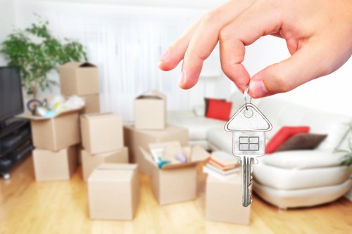 Moving day preparation for furniture removals in Elephant and Castle
