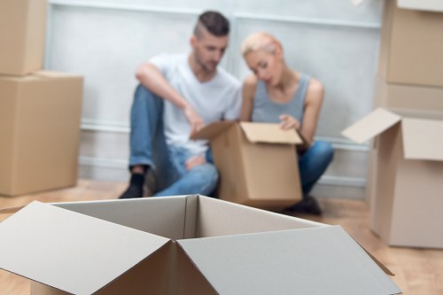 Manual handling and item protection during a removal job